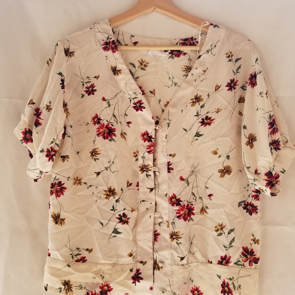 Causal fall blouse - Picture 2 of 3